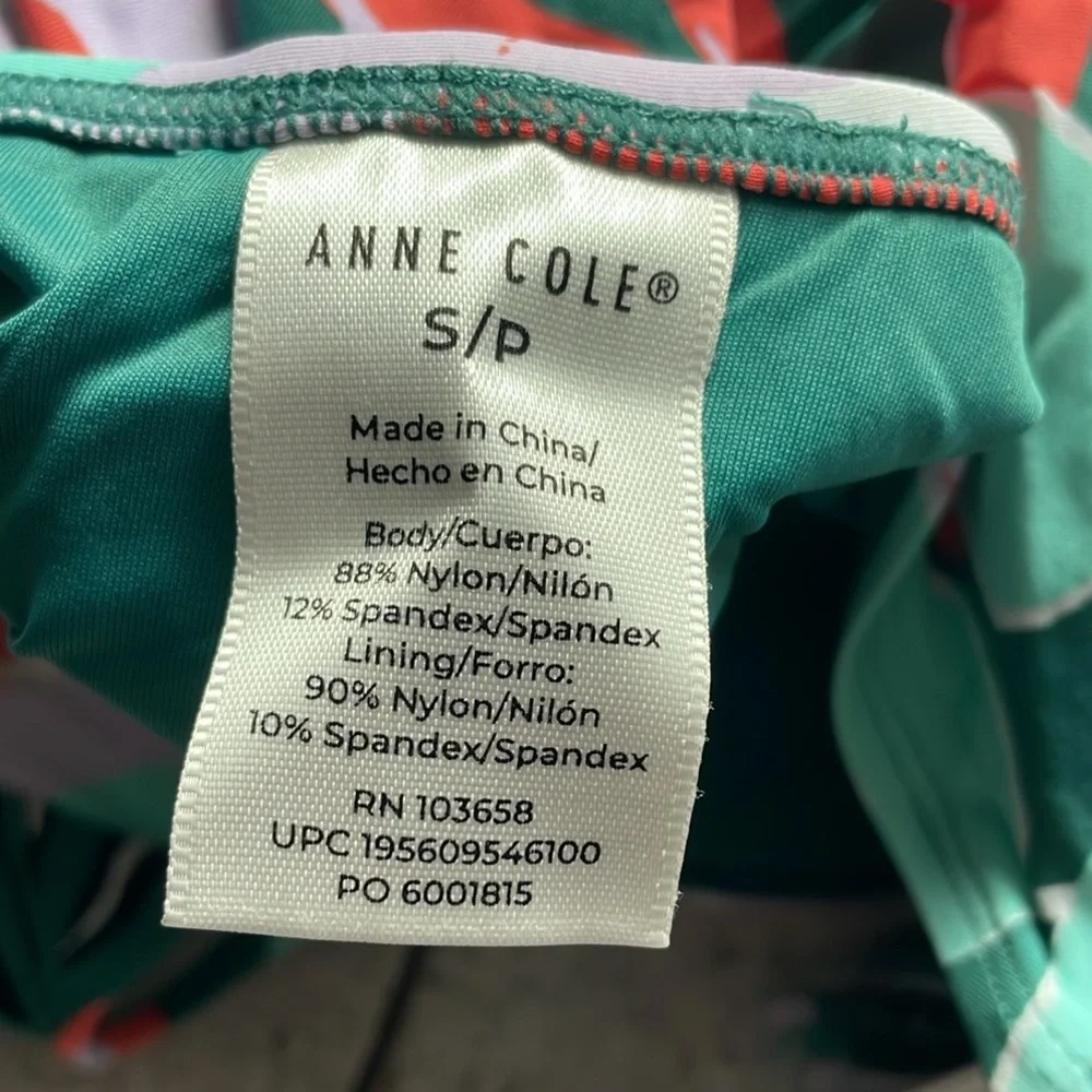 Anne Cole Bandeau One-piece Swimsuit - Sz S